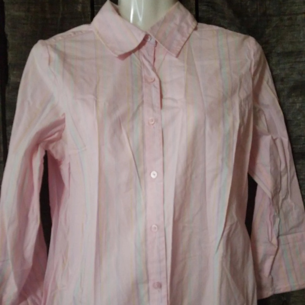 Button Down Shirt Ladies Small